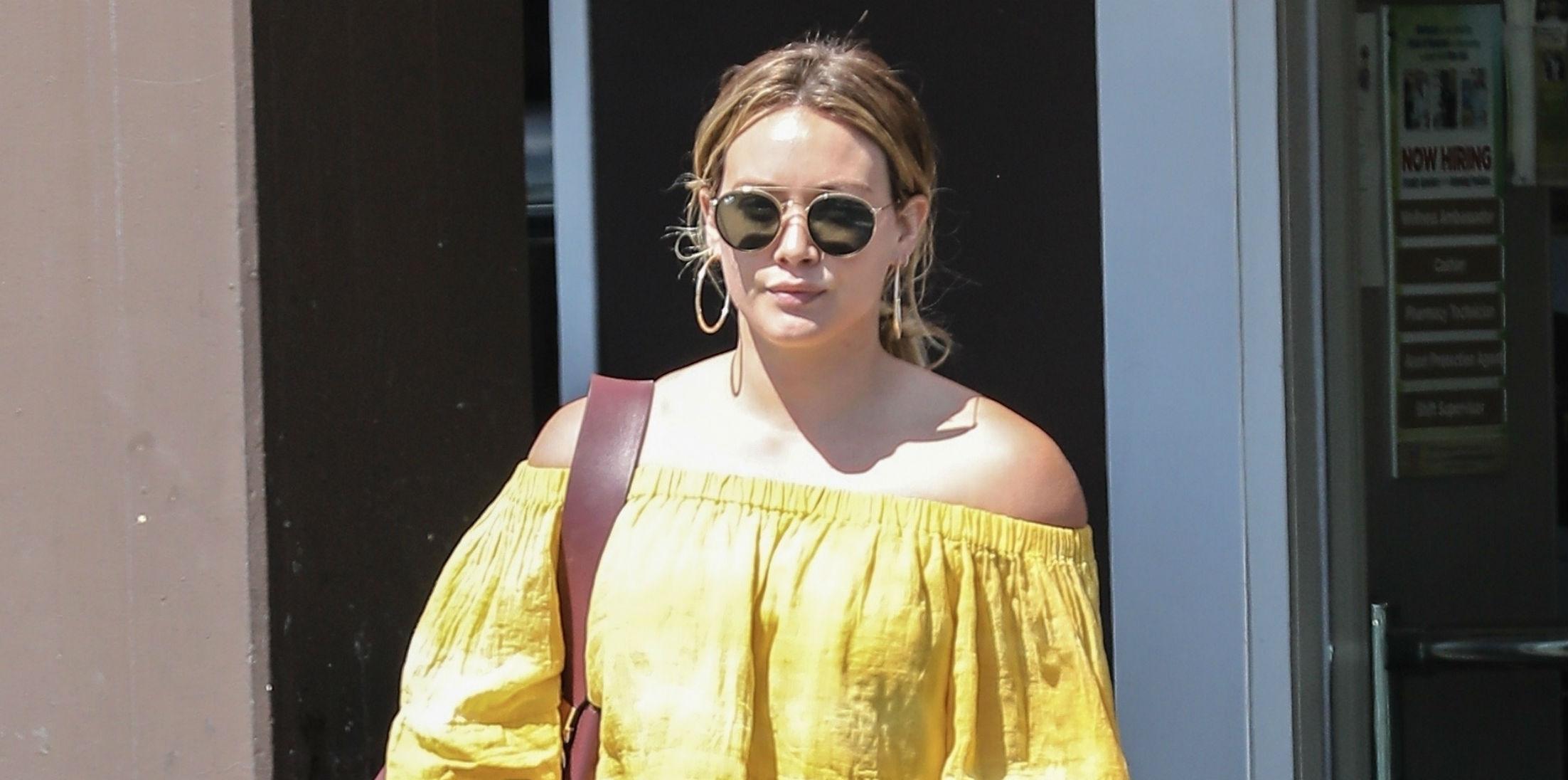 Hilary Duff wearing Chloe Sunglasses Tilia Sunglasses - Celebrity Style  Guide