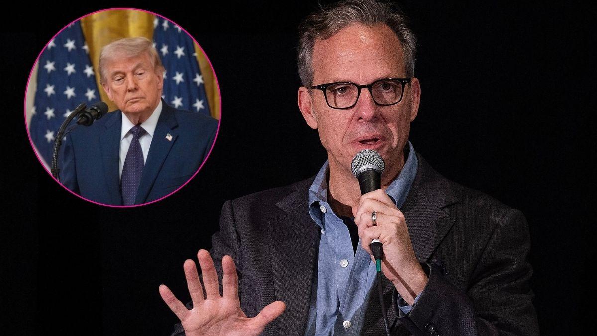 Composite photo of Donald Trump and Jake Tapper