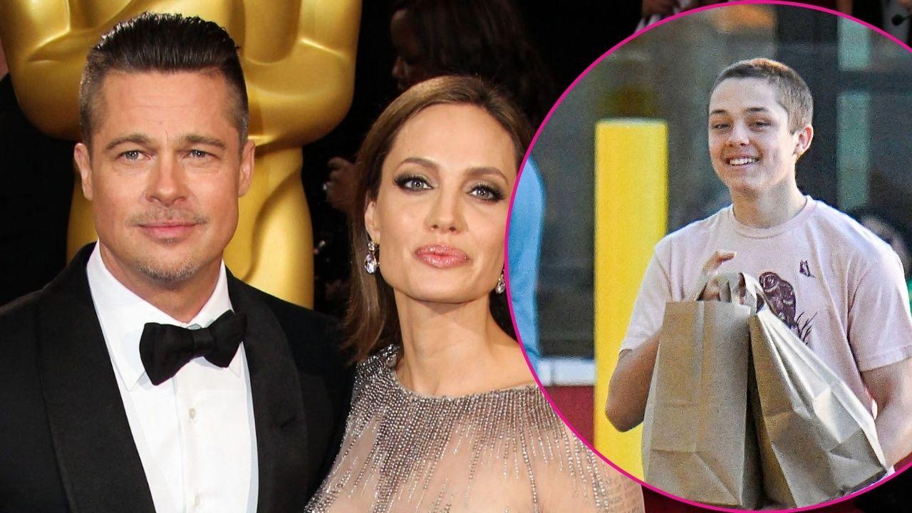 image of brad pitt, Angelina Jolie, Knox