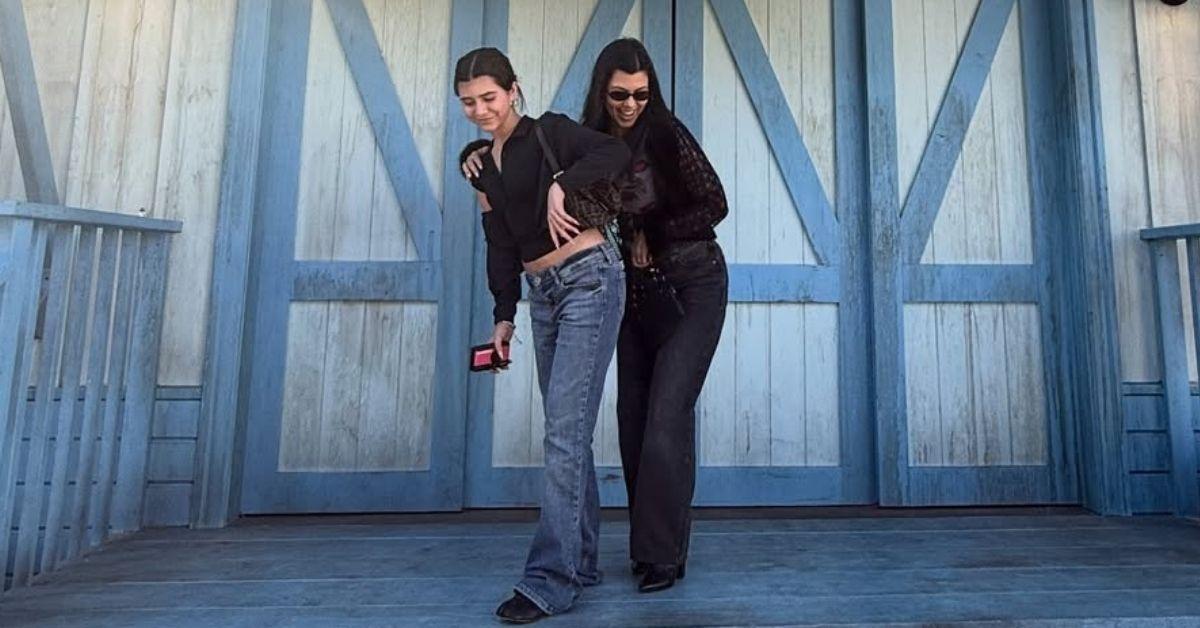 Photo of Kourtney Kardashian & Penelope Disick