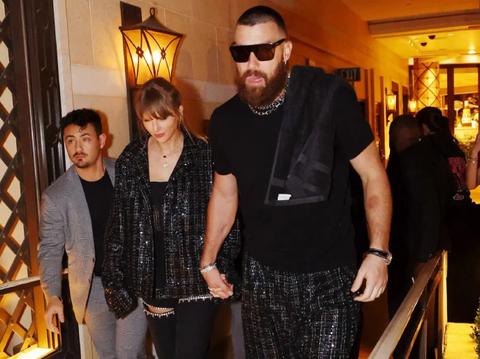 Taylor Swift & Travis Kelce Enjoy Italian Date Night In Lake Como