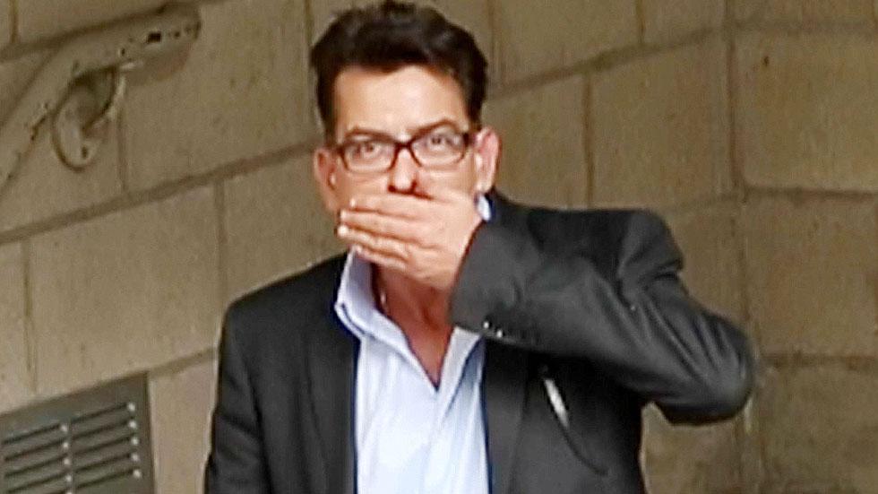 Charlie sheen hiv cover up