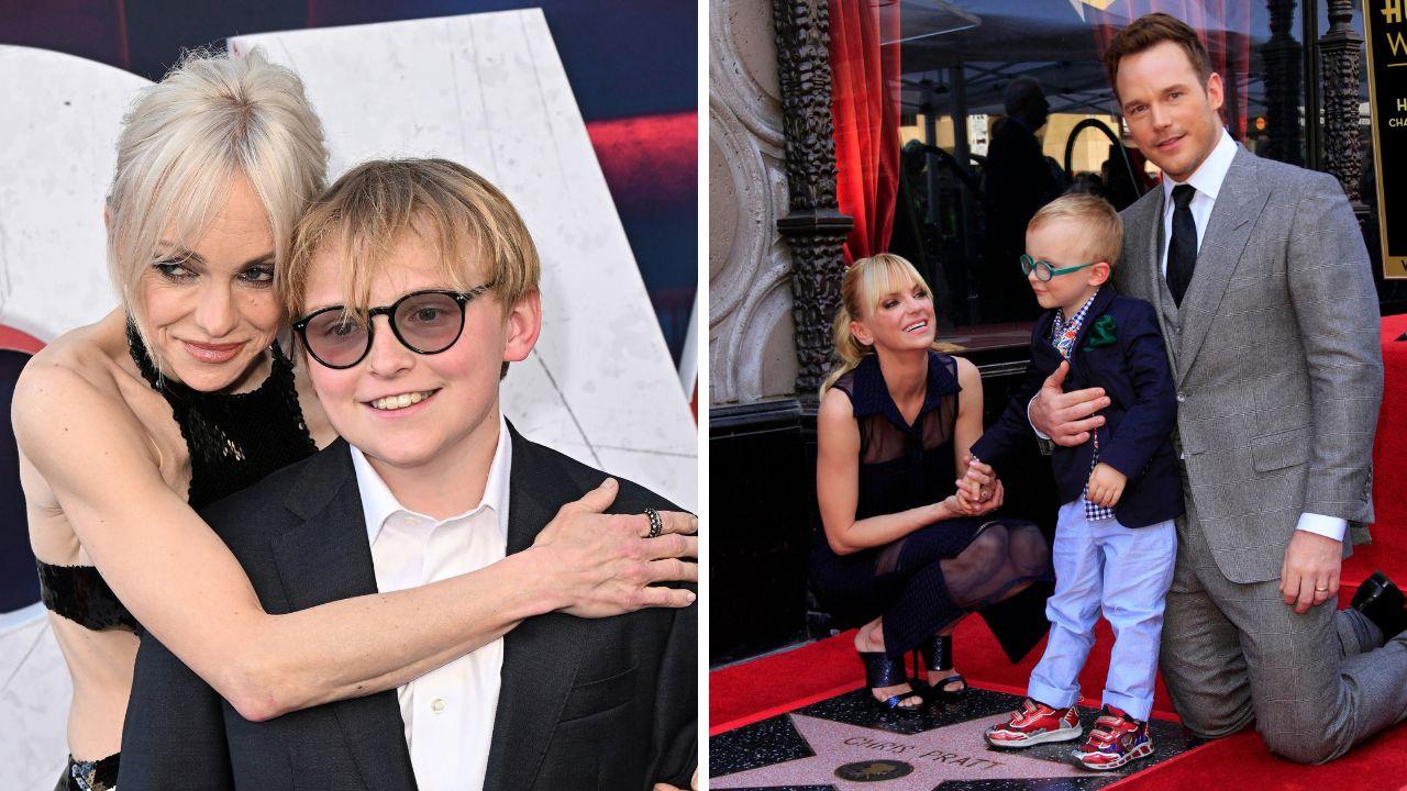who is anna faris chris pratt son meet jack pratt
