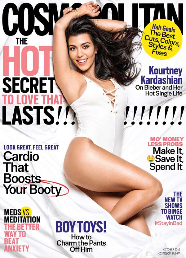 kourtney kardashian cosmo cover october issue