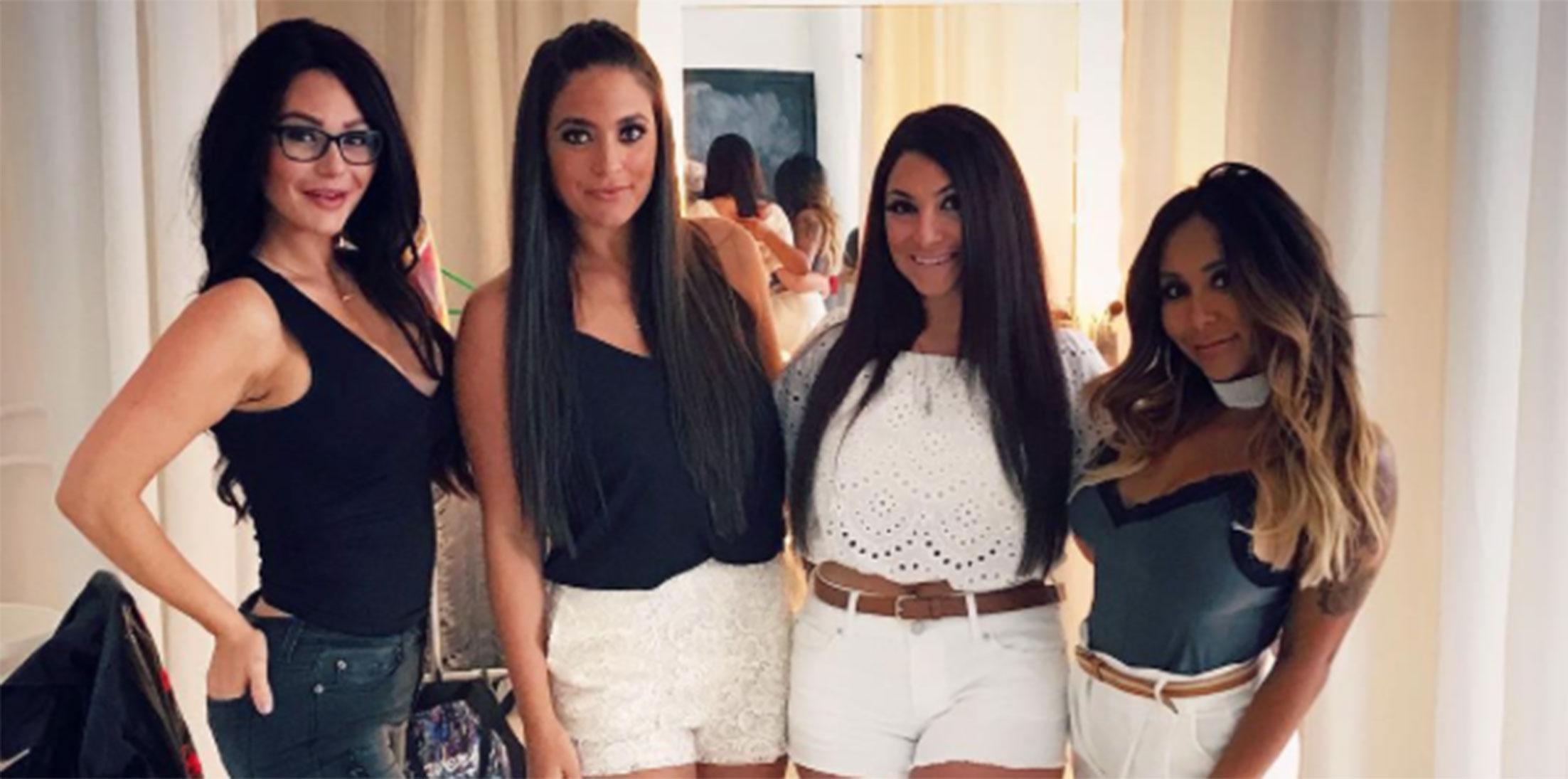 Jersey shore reunion photos deena wedding celebration