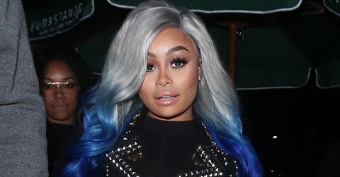 Blac chyna with blue hair