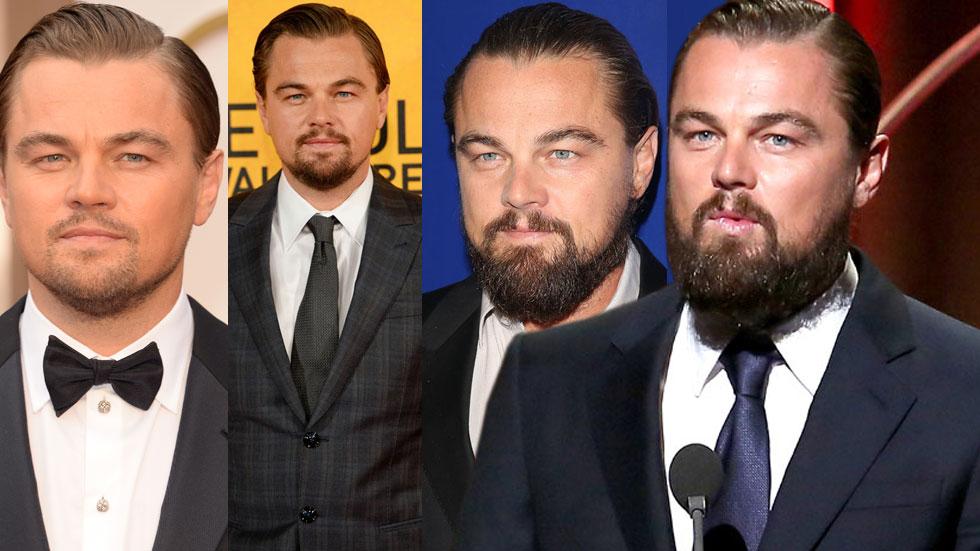 Leonardo dicaprio beard