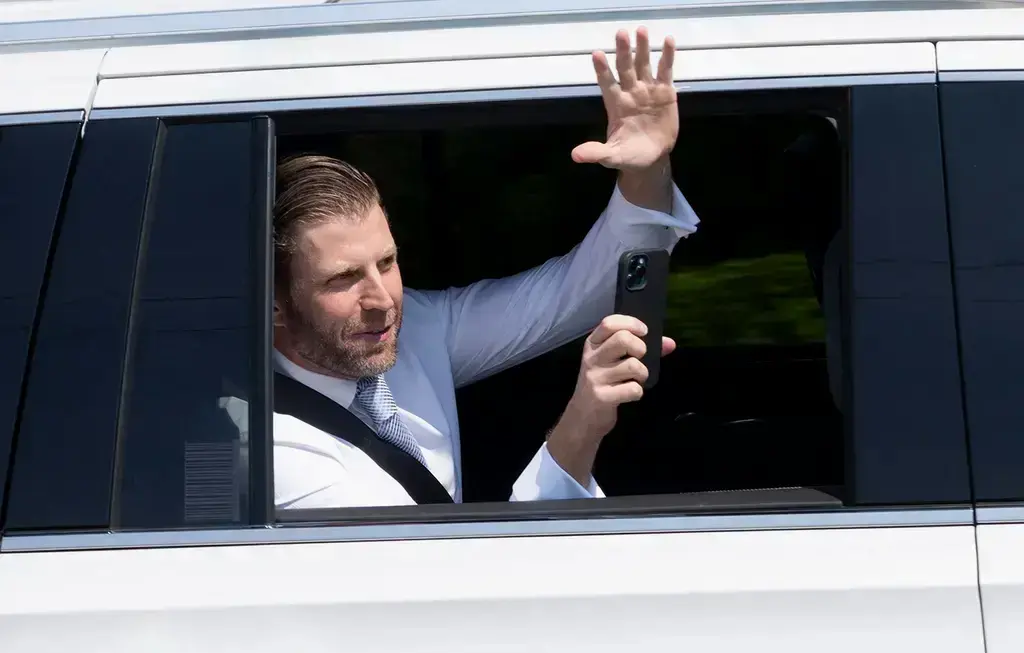 eric trump mocked skipping hush money trial  day testimony