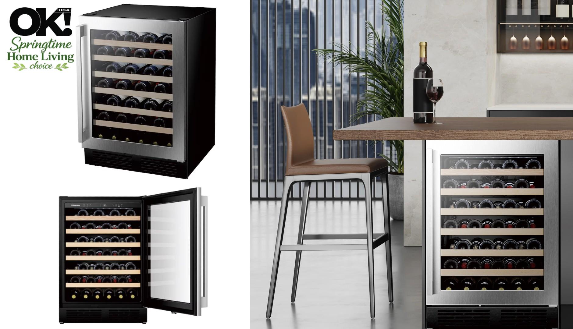 hisense wine cooler ok