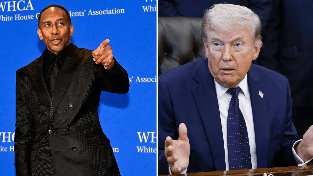 Stephen A. Smith ; Donald Trump 