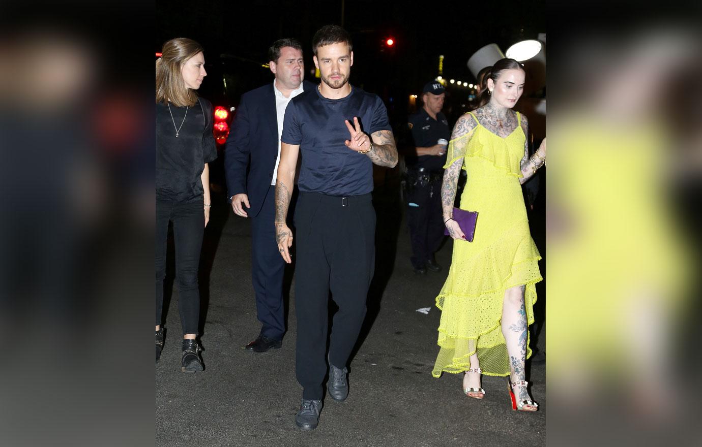 One Direction Liam Payne arrives to VMA&#8217;s after party with mystery woman in New York City.