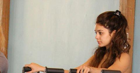 Vanessa hudgens at the gym