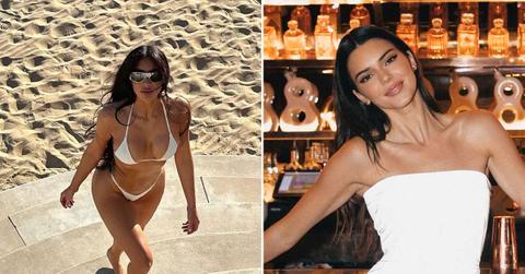 kim pokes fun at kendall pp