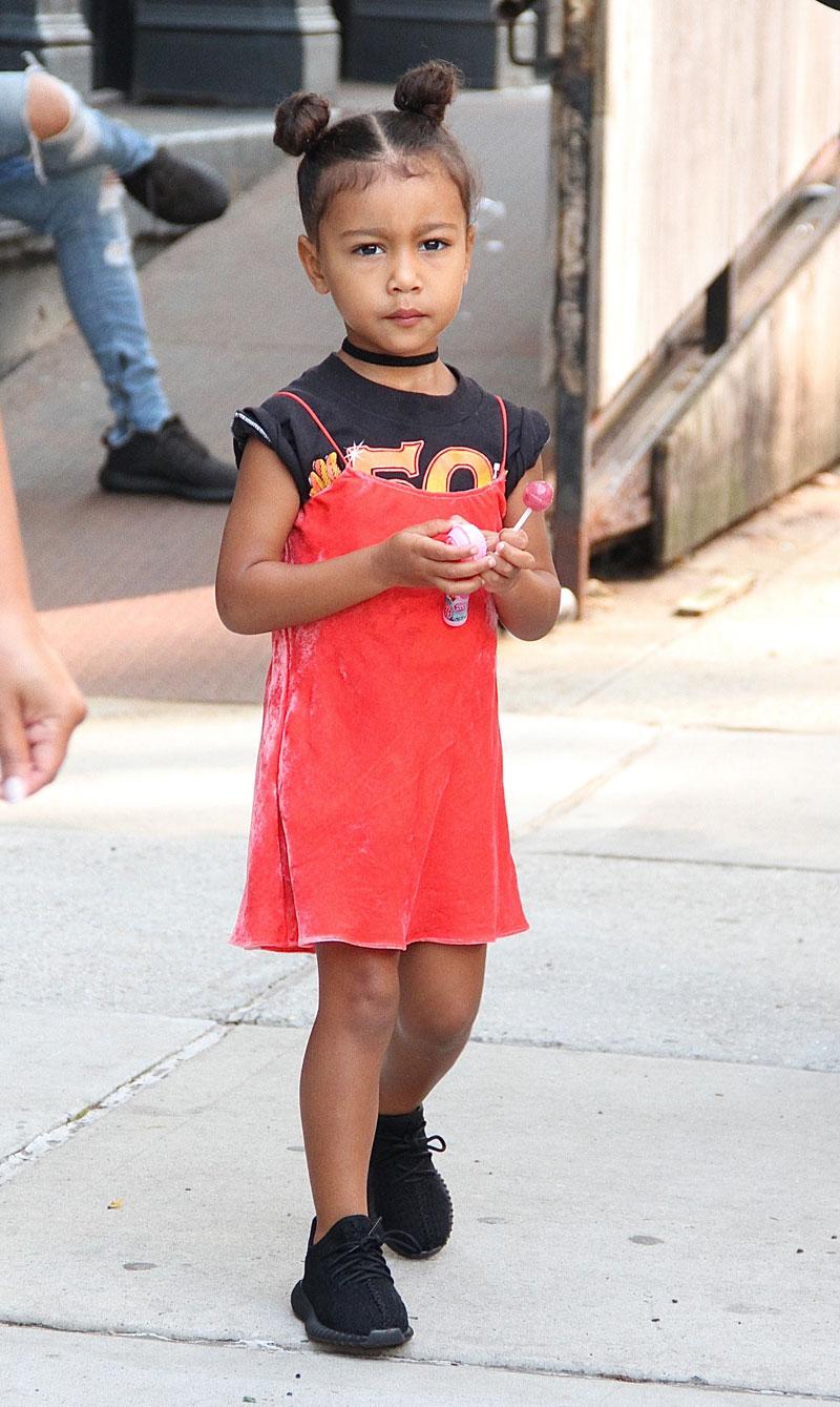 North West Kanye Kim Kardashian Yeezy Kids Line 02