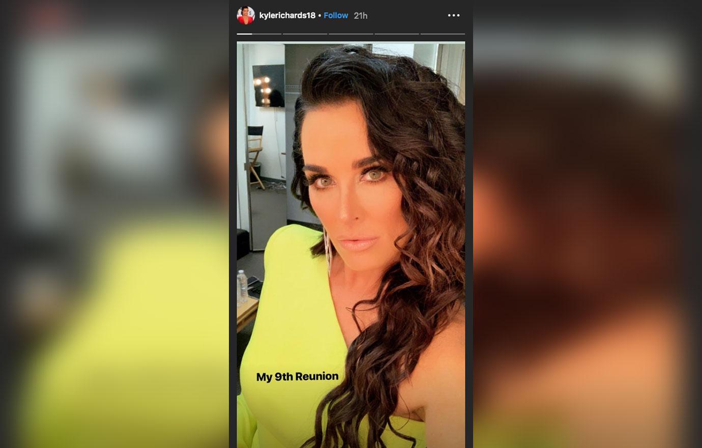 Kyle Richards looks mesmerizing in dazzling pink dress at RHOBH reunion