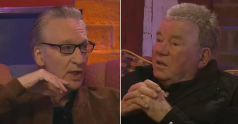bill maher william shatner fiery debate pp