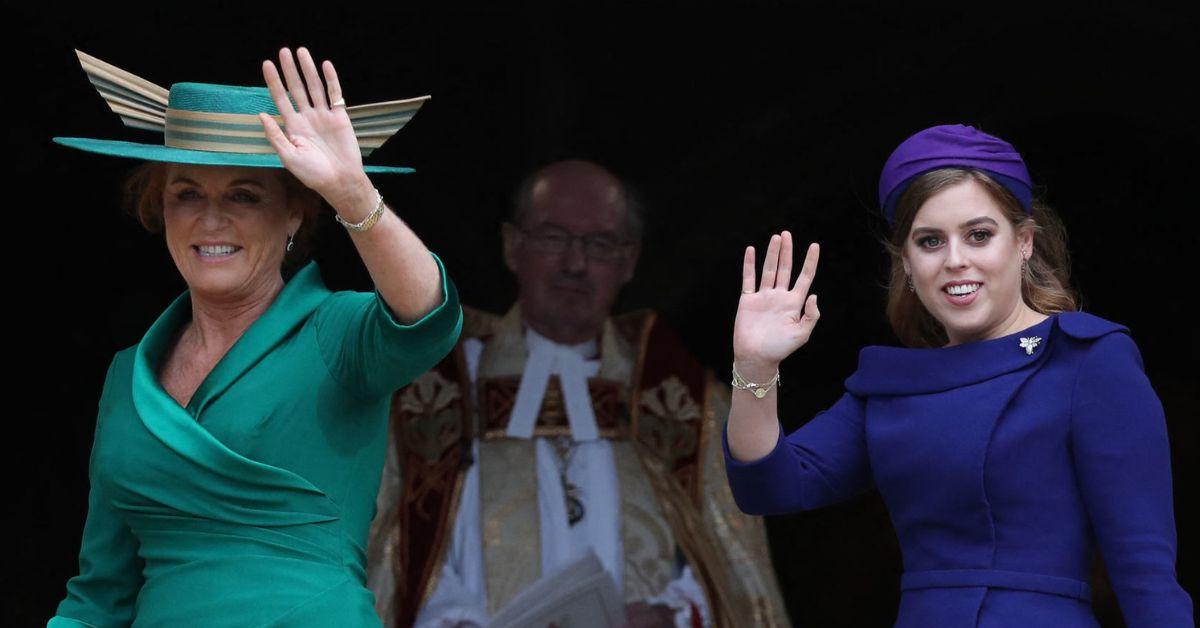 image of Princess Beatrice is concerned about how her father would react if Sarah Ferguson started dating again. 