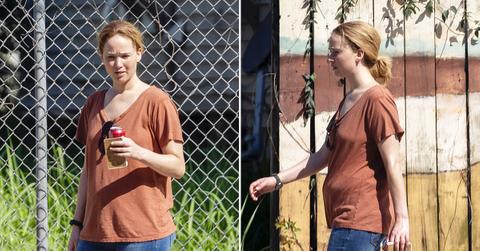 jennifer lawrence pregnancy rumors red white and water set