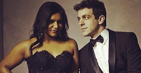Mindy kaling bj novak vanity fair oscars party