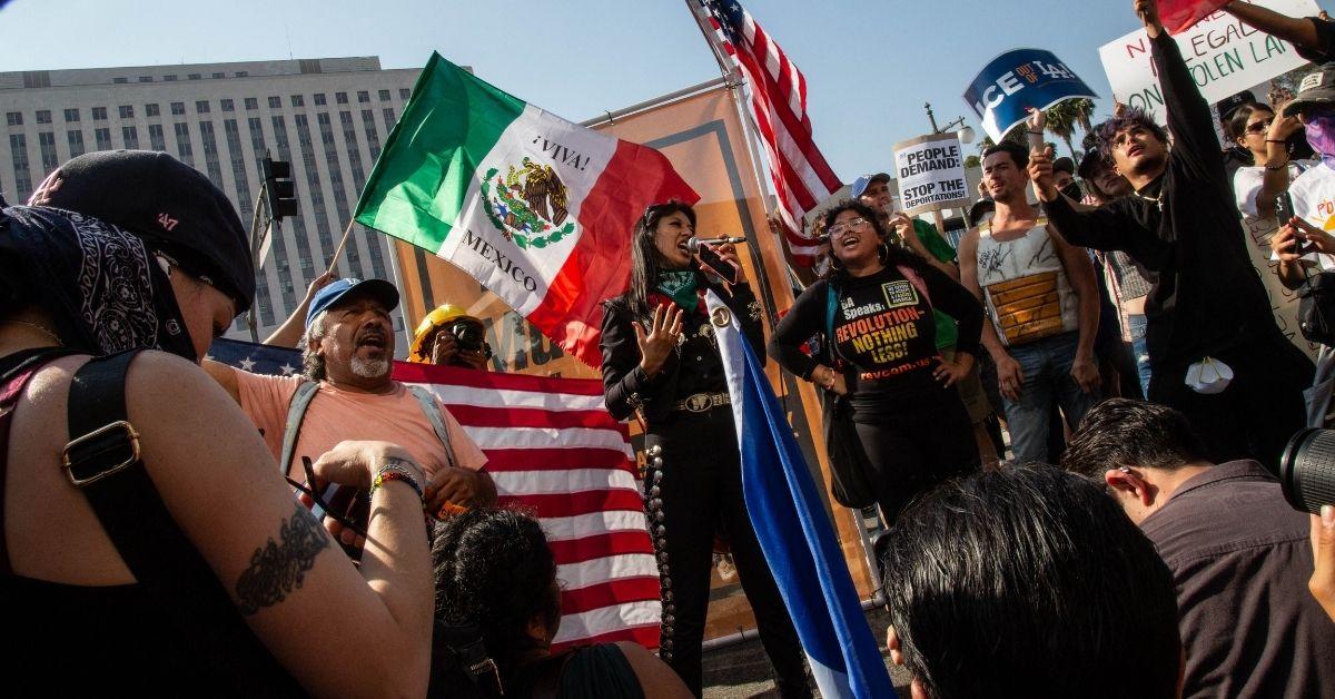 Photo From ICE Protests In LA