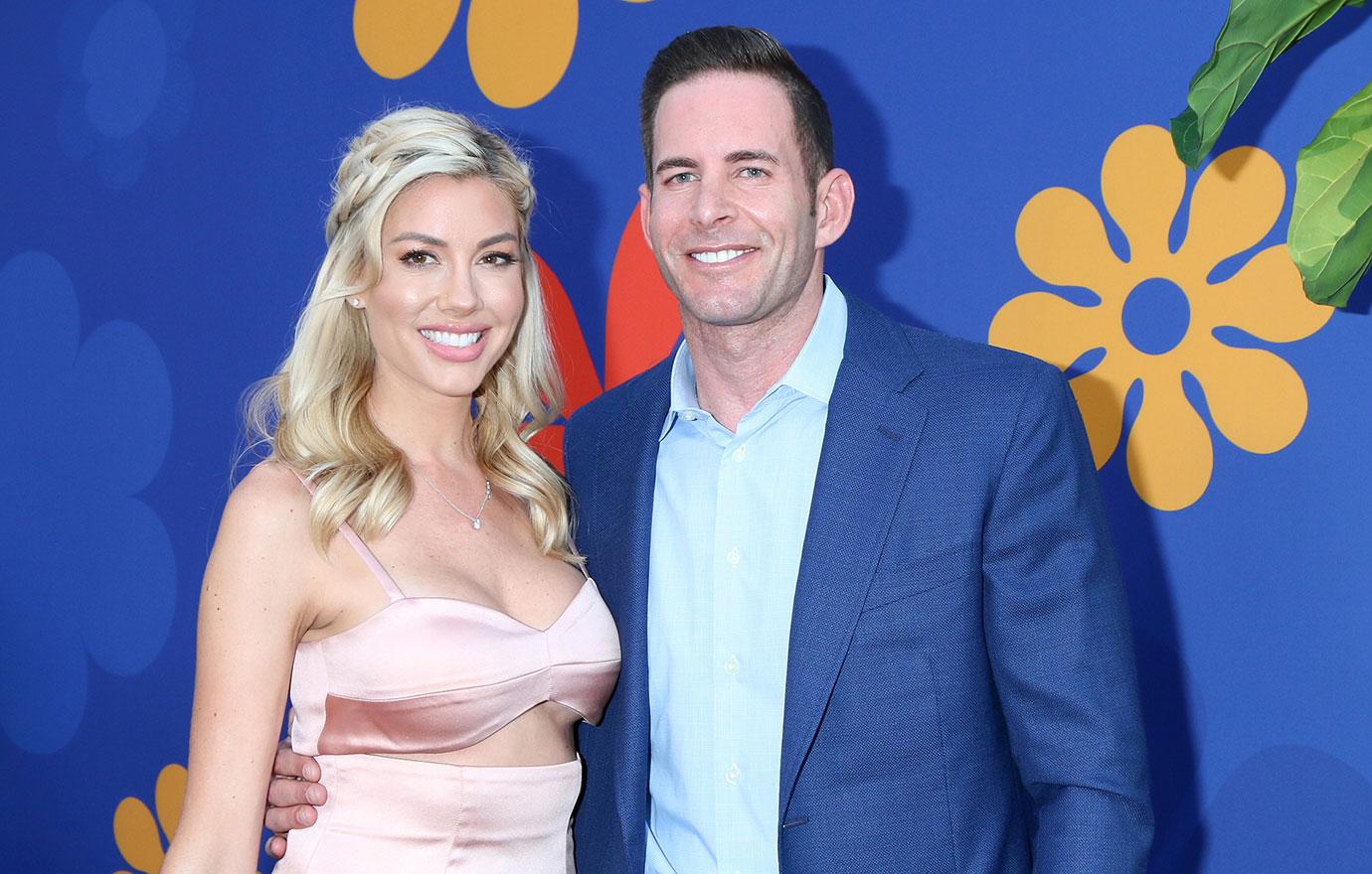 tarek el moussa spotted public spat christina hall heather rae young