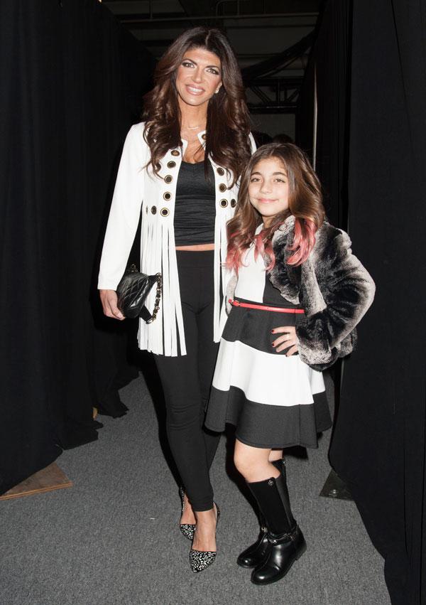 teresa giudice prison release new york fashion week