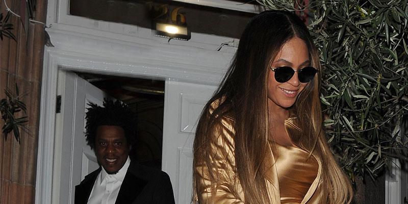 Beyonce & Jay-Z at Harry's Bar in London