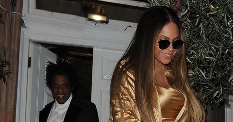 Beyonce & Jay-Z at Harry's Bar in London