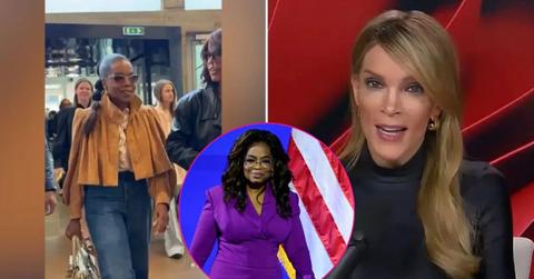 split of Oprah Winfrey, Megyn Kelly.