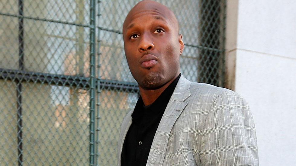 Lamar odom walking