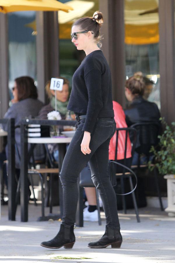 What A Big Baby Bump! All The Times Anne Hathaway Tried To 