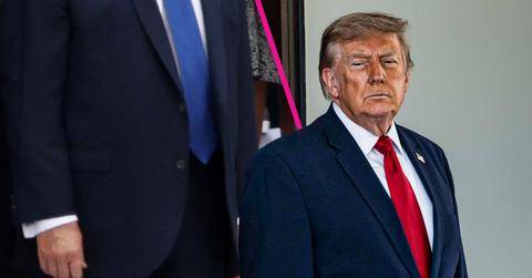 Composite photo of Donald Trump.