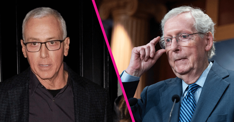 Composite photo of Dr. Drew Pinsky and Mitch McConnell.