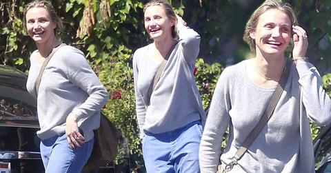 cameron diaz baby bump