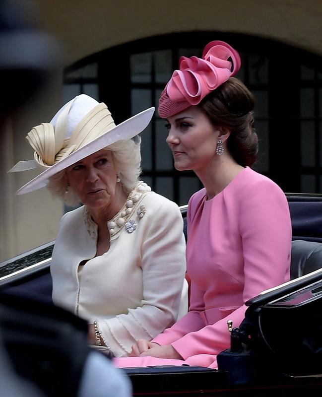 British Royals at Trooping The Colour 2017