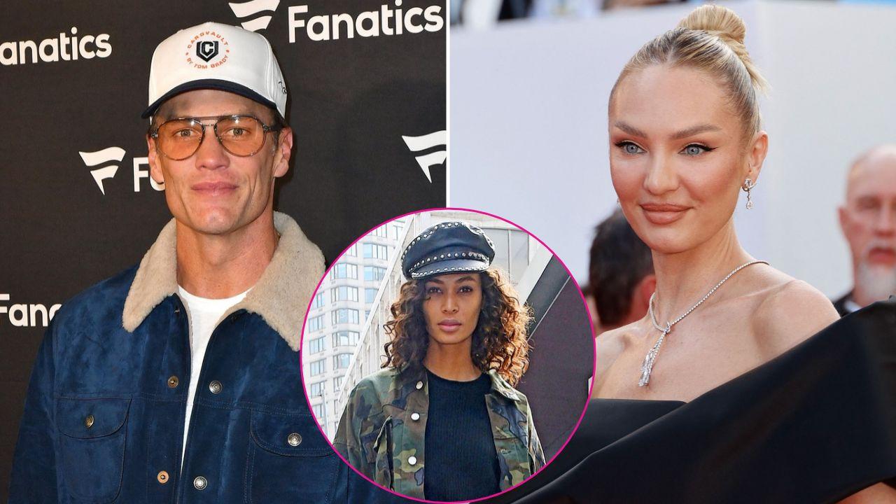 Tom Brady, Joan Smalls, Candice Swanepoel