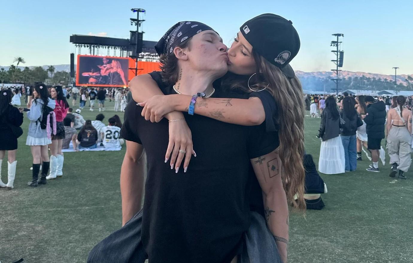 sami sheen gushes over spending time with her favorite boy at coachella see the loved up photos