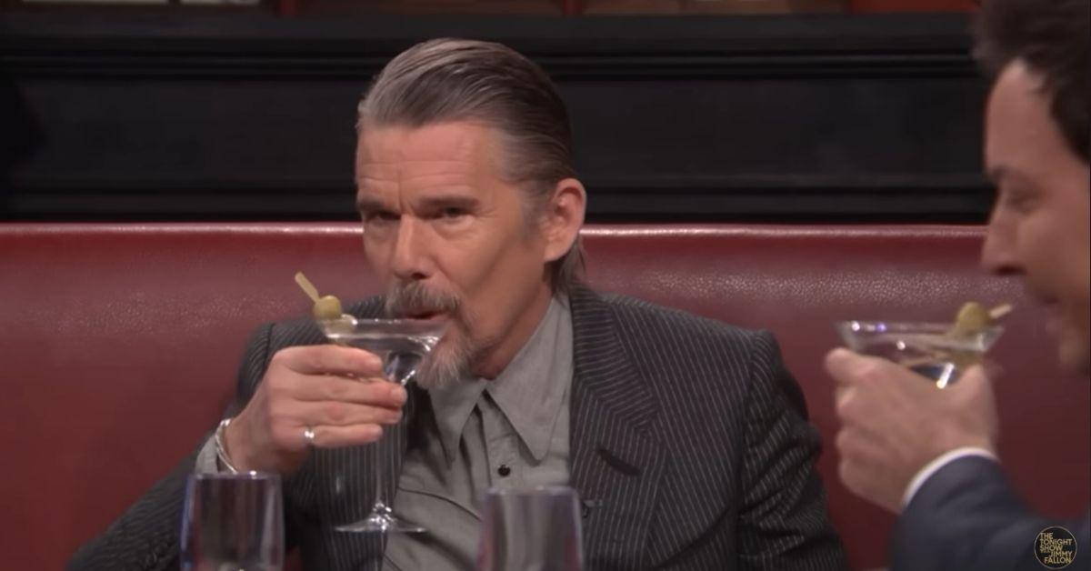 image of Ethan Hawke spoke about his early rivalry with Billy Crudup.