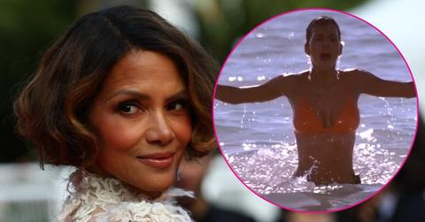 split photo of Halle Berry