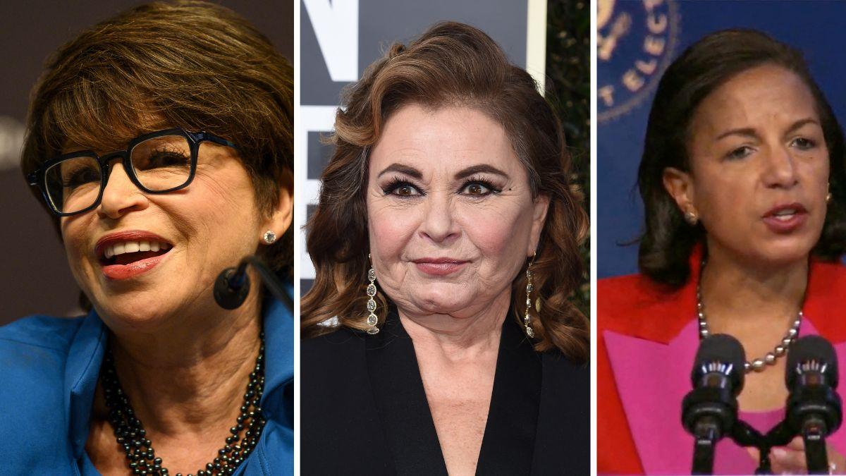 Roseanne Barr, Valerie Jarrett, Susan Rice