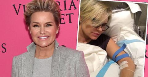 Yolanda Foster Lyme Disease Recovery Selfie
