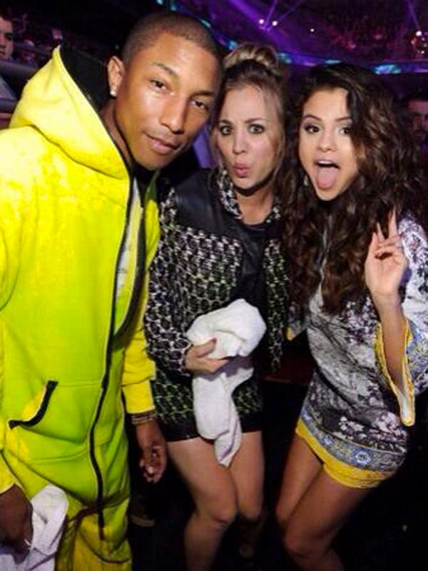 Pharrell selena gomez