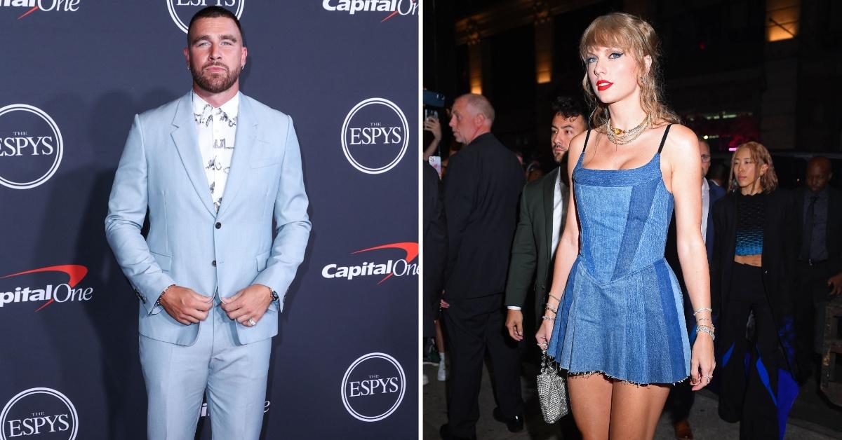 2023 Travis Kelce jersey: Taylor Swift rumors heat up demand for home and  away Chiefs gear 