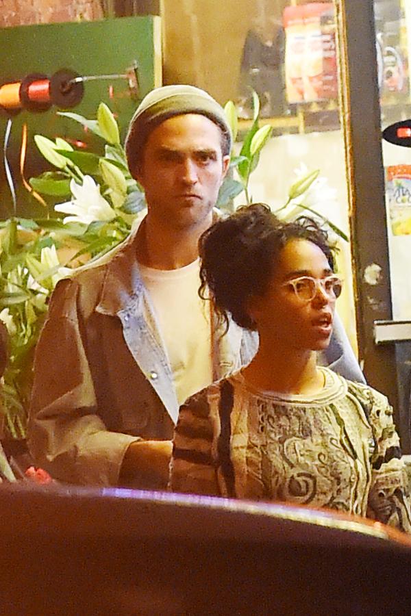 EXCLUSIVE: Robert Pattinson and FKA Twigs seen walking through SoHo together