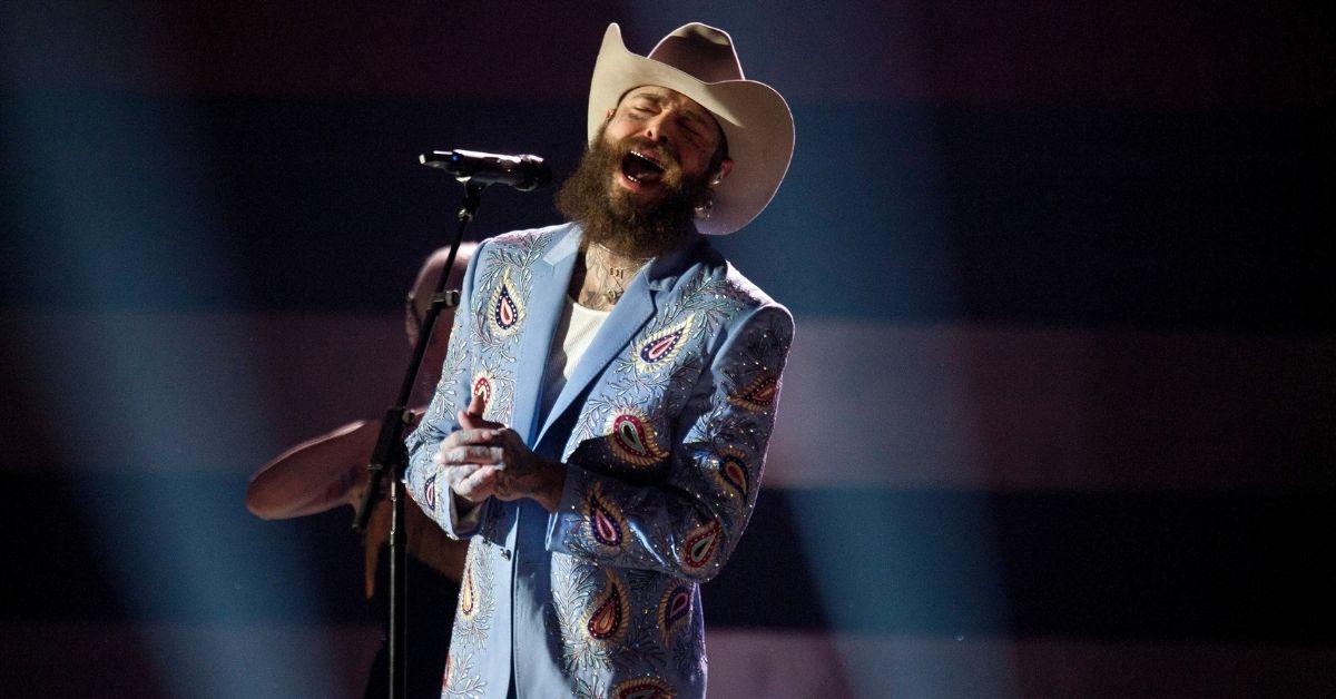 post malone slammed performance cmas