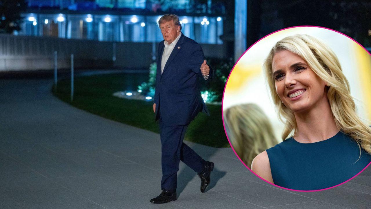 Image of Donald Trump and Natalie Harp