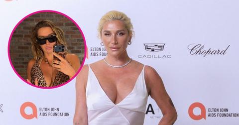 Image of Kesha shared the mirror selfie on August 30.