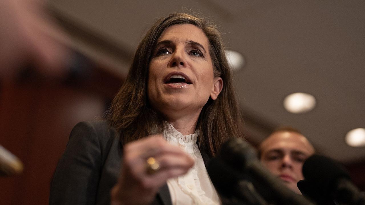 photo of Nancy Mace's relationship with the the president has been up and down.