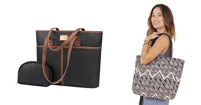 style trendy work tote messenger laptop bag shop feature
