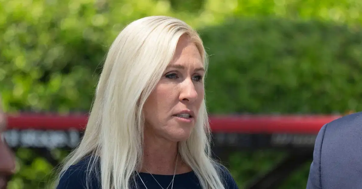 image of This public feud escalated after Greene resigned from Congress in early 2026.